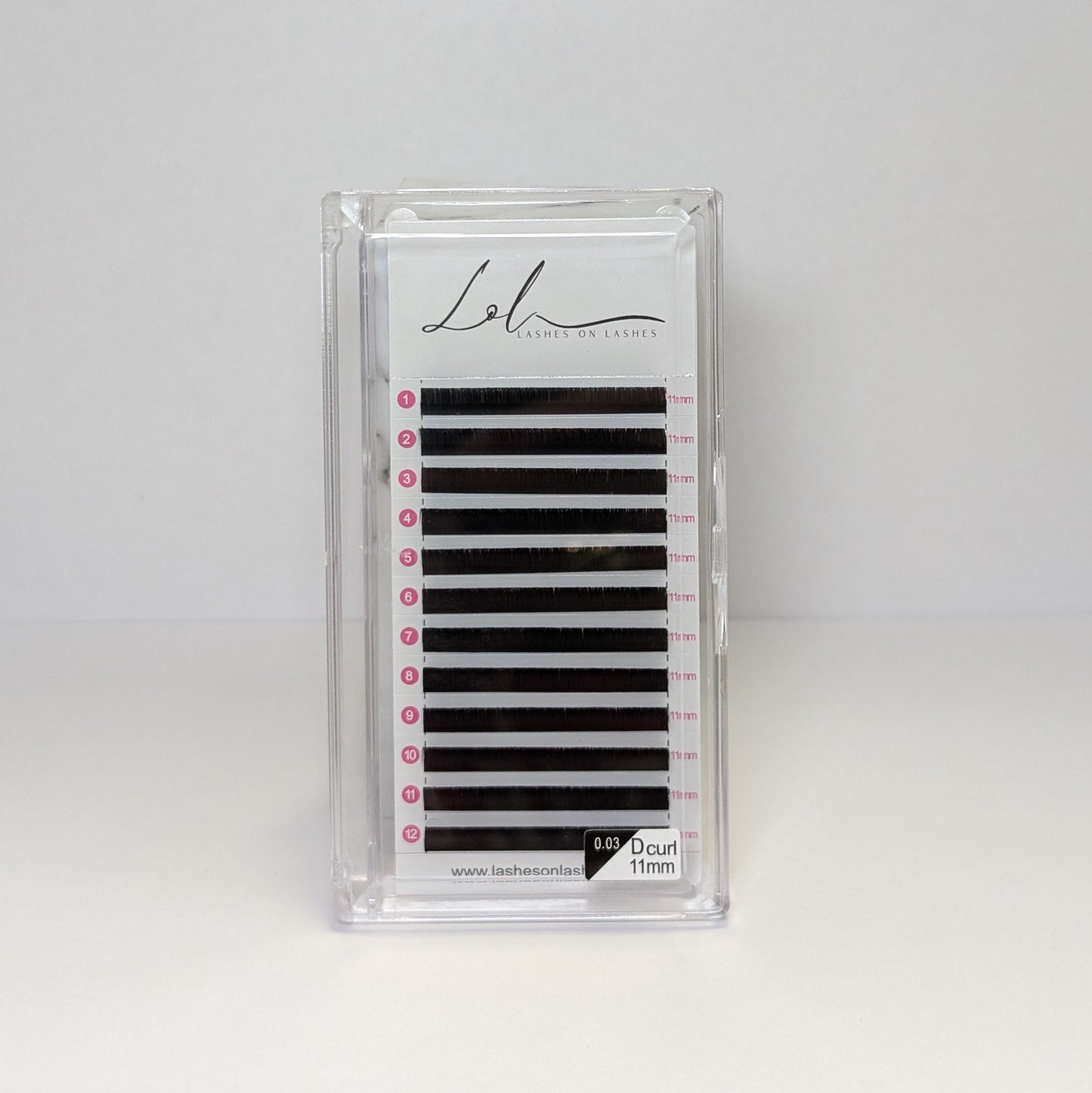 .03 D Cashmere Lash Trays
