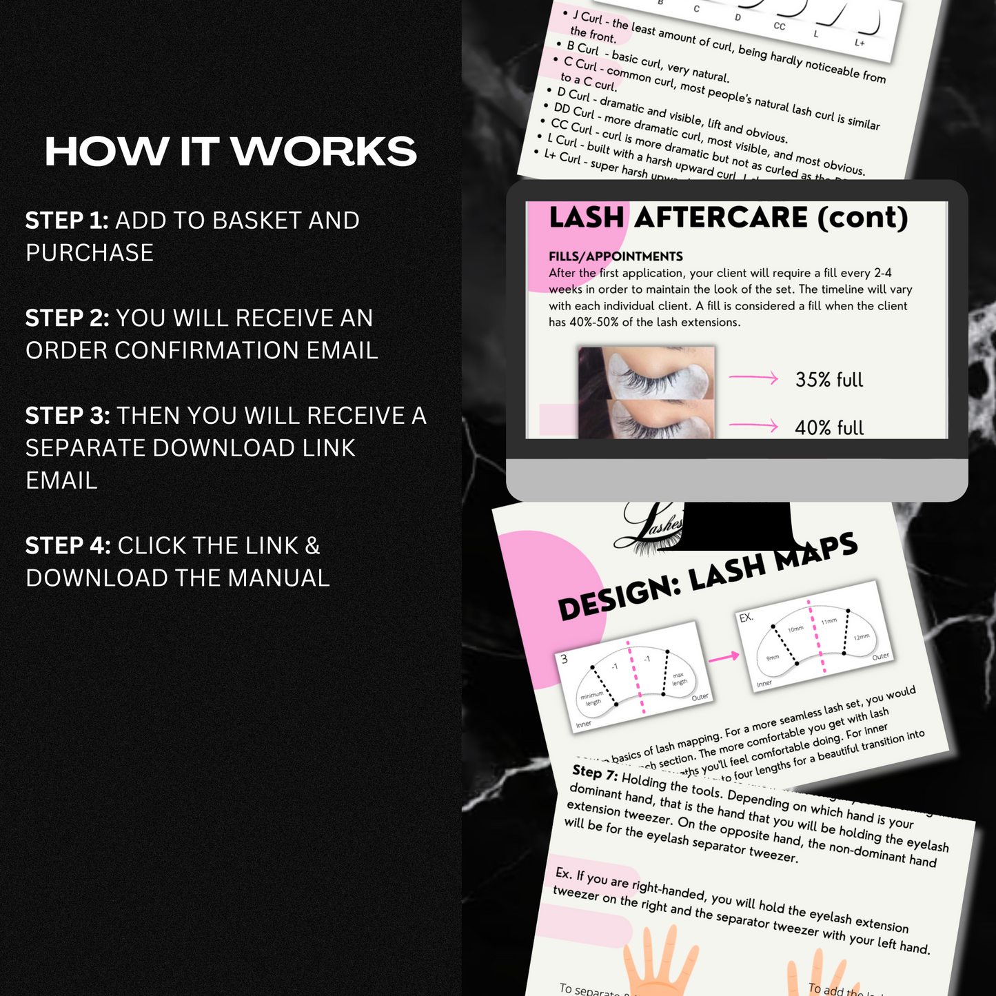 Eyelash Extension Manual - Beginners (English)