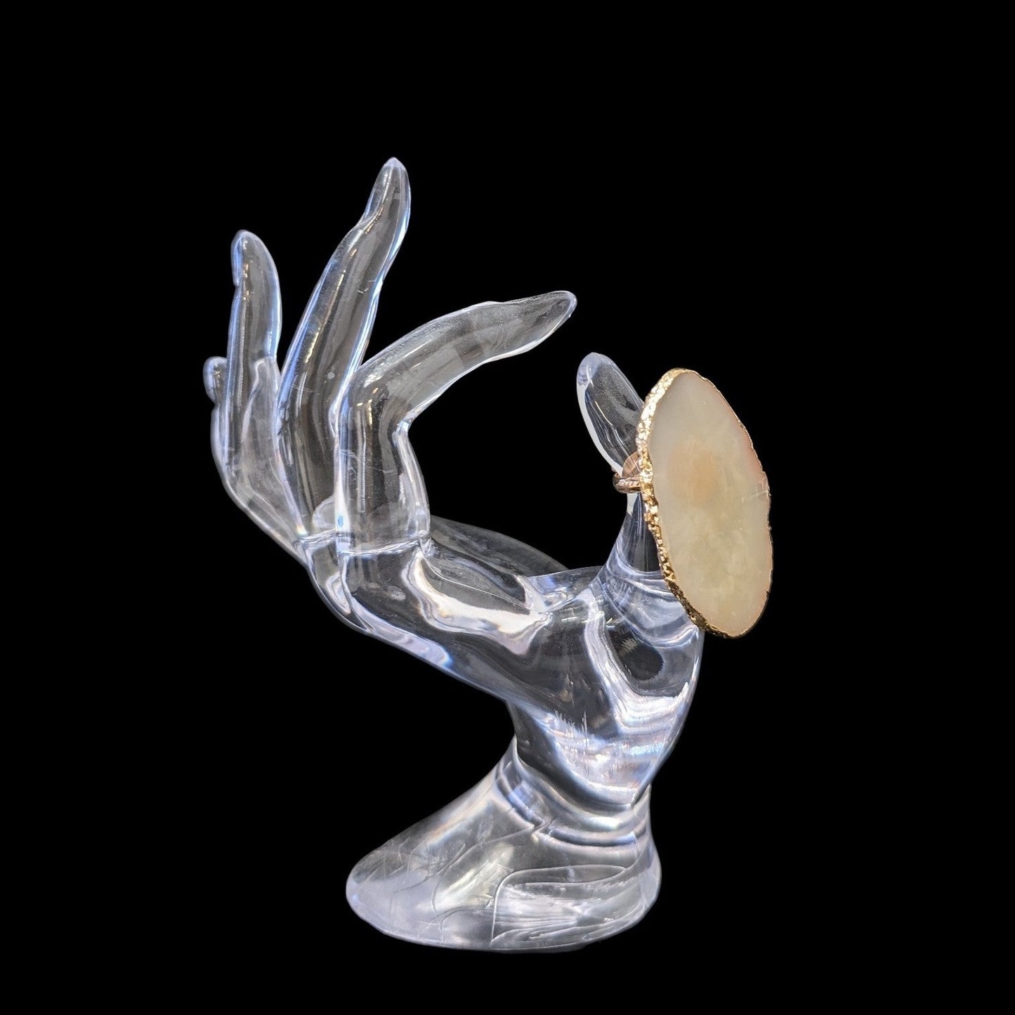 Crystal Glue Ring
