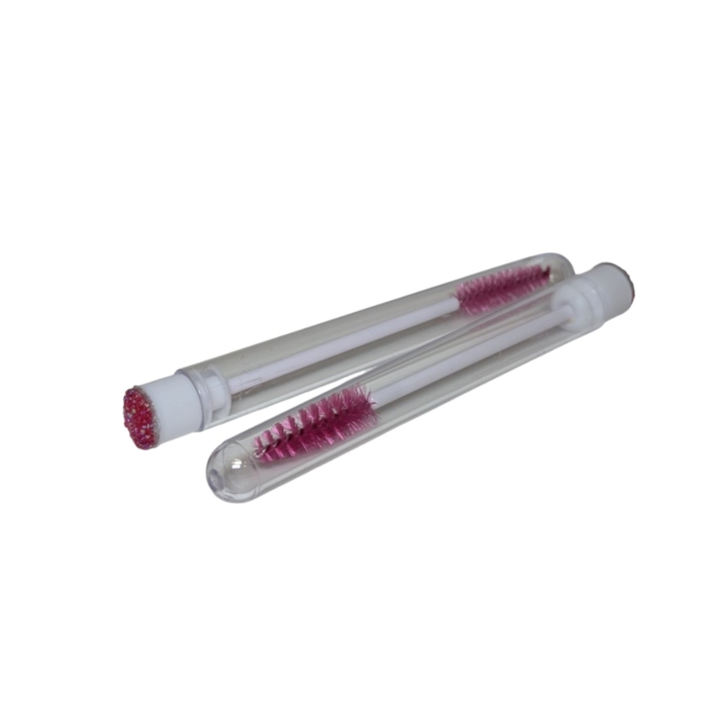 Eyelash Brush with Dust Proof Tube Container